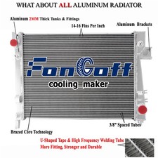 2 Row Radiator For 02-04 Dodge Ram 1500 3.7L ...
