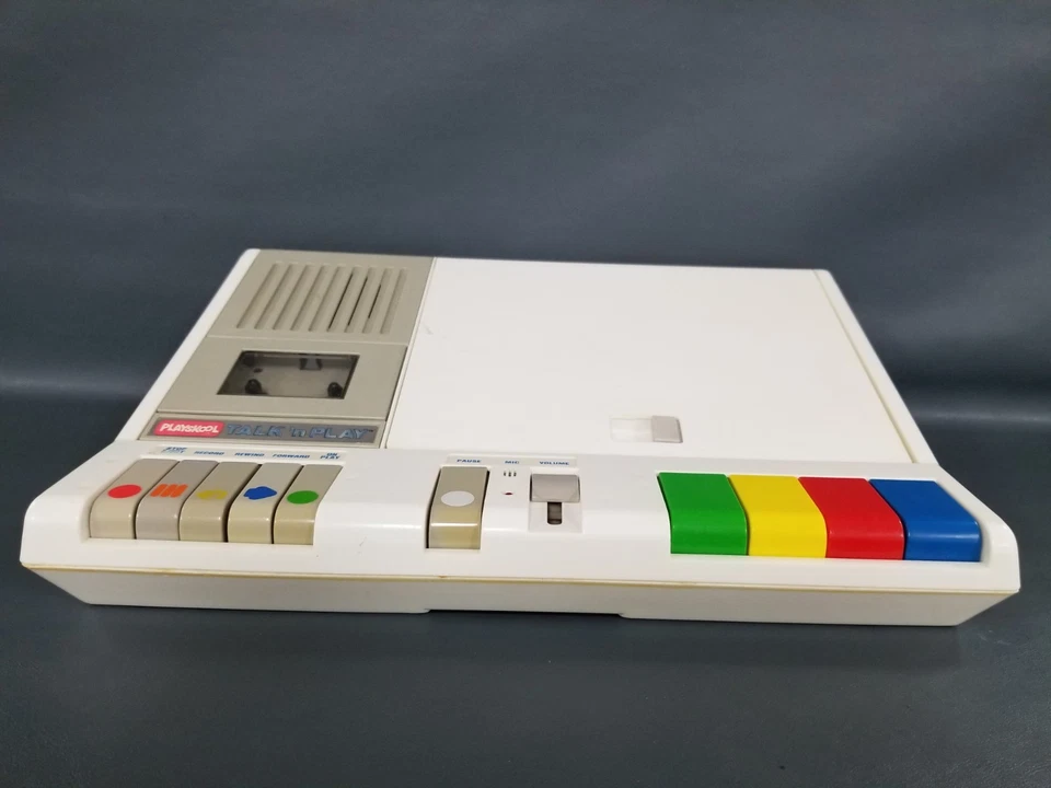 Винтажный игровой набор Playskool Talk 'N 1984 CBS Toys Sesame ST ленты/книги запчасти/ремонт - Изображение 3 из 4