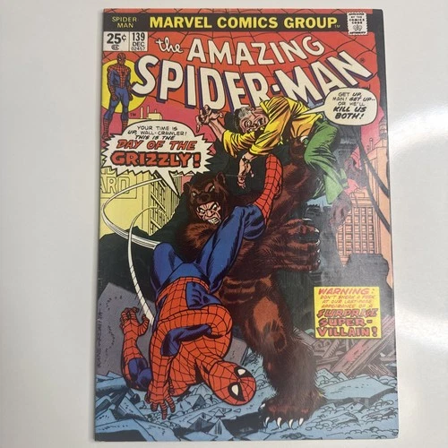 Amazing Spider-Man #139 | FN+ | 1st App Grizzly | Bronze Age Marvel Comics 1974