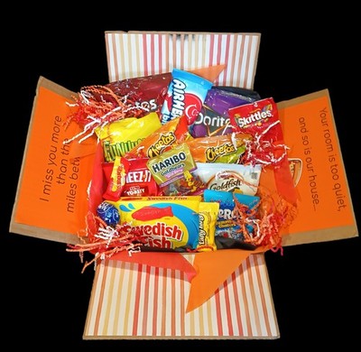 College Care Package, Thinking Of You Treat Box For Student 