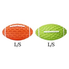 Hundespielzeugb&auml;lle Rugby Tough Rubber Dog Interaktiver Ball f&uuml;r das