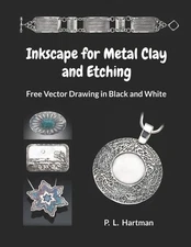 Inkscape for Metal Clay and Etching: Free Vector Drawing in Black and White by P