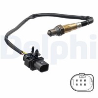 Delphi ES21247-12B1 Lambdasonde FüR Alfa Romeo Passend FüR Fiat Lancia