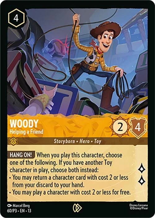 Woody-Jungle Guide 53 Disney Lorcana Promo Cards for sale | eBay