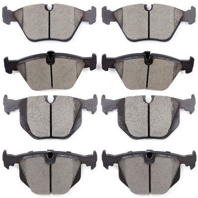 For 01-06 BMW 330Ci Base 3,0L Front Rear Left Right 8pcs Brake Pads 946 683