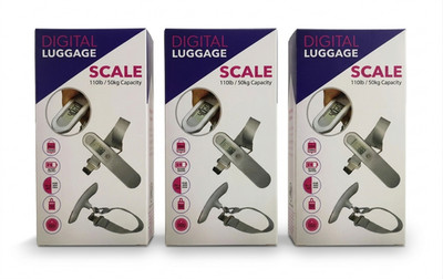 LCD Display 110lbs Digital Luggage Scale