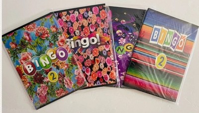 MEXICAN Bingo Cards You Get 4 Accordions Cards 6 1/2 X 4 1/2 In Total 16 Cards