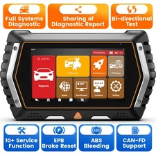 Bidirectional Full System Automotive Scanner OBD2 Diagnostic Scan Tool FCA CANFD