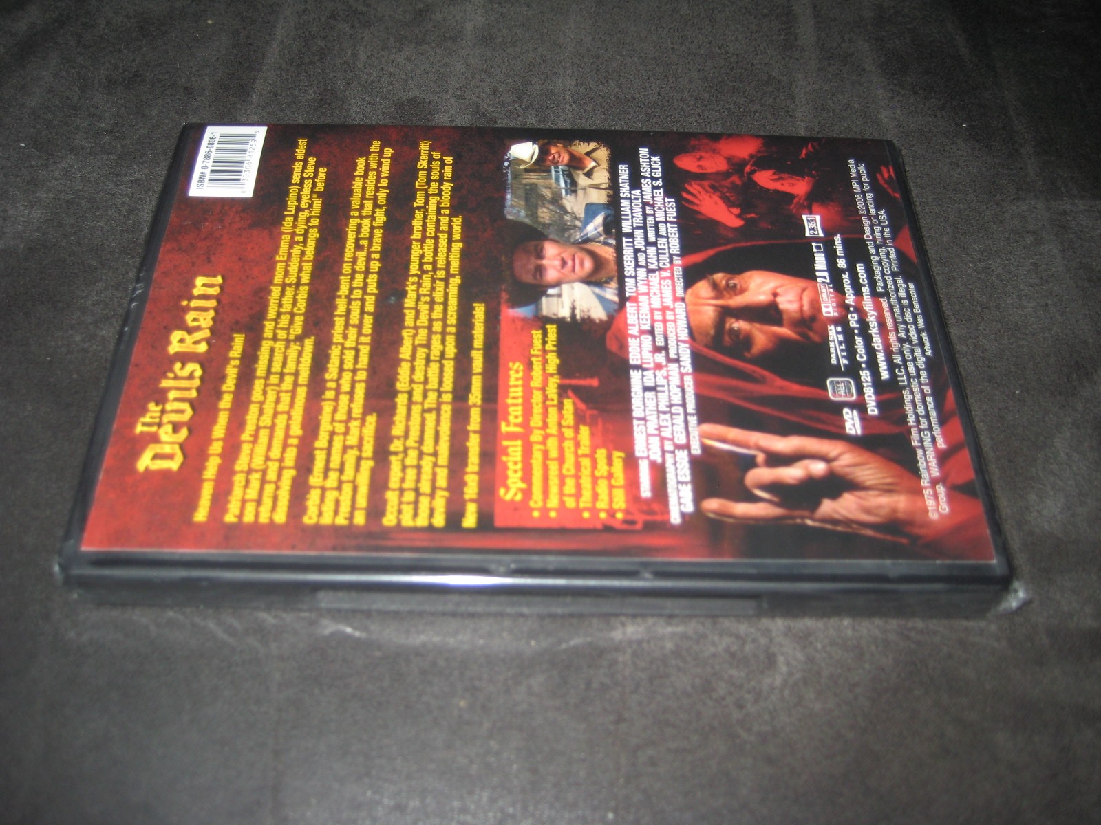 THE DEVIL'S RAIN (DVD 1975 - 2006) BRAND NEW - PG - WS - HORROR - SUPERNATURAL