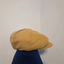 Capas Headwear N.Y. Deadstock Camel Tan Wool Newsboy Cap NWT