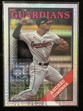 2023 Topps Update Chrome Silver Pack Andrés Giménez #T88CU-73 Guardians