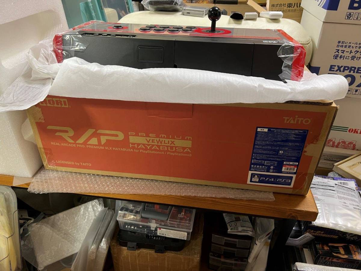 Arcade Stick RAP3 Premium PS4 PS3 VLX HAYABUSA PS4-050 Game Arcade Stick RAP3 Premium PS4 PS3 VLX HAYABUSA PS4-050 Game