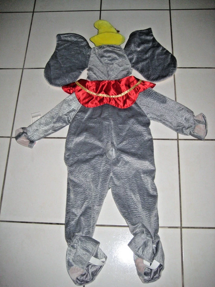 Disfraz Bebé Disney Unisex-Bebé Dumbo Infantil 12 Meses Nuevo Con Etiquetas Foto 4 de 4