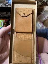 Vintage Ostrich Checkbook Wallet