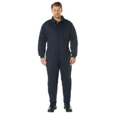 Navy Blue Coveralls Insulated Large 2025-L