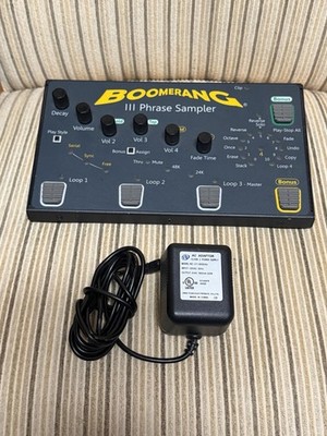 Boomerang iii Phrase Sampler Looper Guitar Pedal | eBay