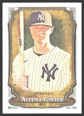 2024 Topps Allen & Ginter Baseball 301 DJ LeMahieu, New York Yankees SP - Bild 1 von 2