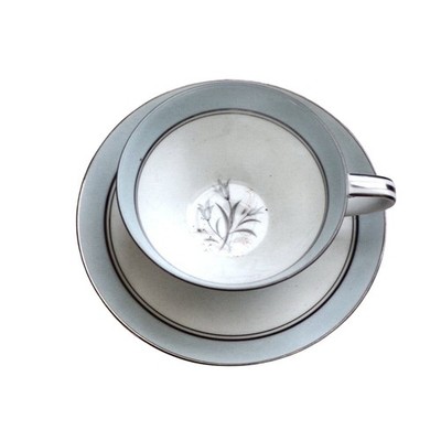 Noritake Fine China Porcelain Cup Saucer Bluebell Pattern #5558 made in Japan