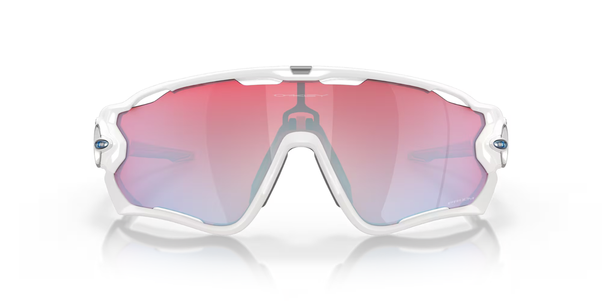 Oakley Jawbreaker Polished White/Prizm Snow Sapphire Iridium Men's