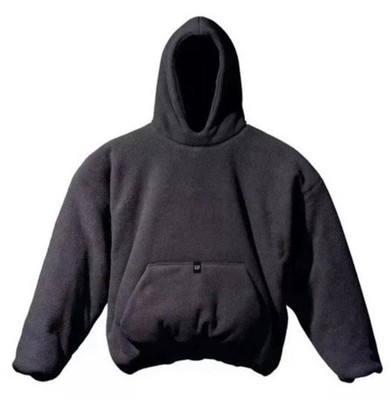 Yeezy Gap 32 Polar Fleece Padded Hoodie Black  XX-Large (XXL) YZY