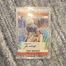 2022 Leaf Pro Set Prospect Trent McDuffie Autograph /5 Washington Huskies