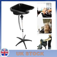 Portable Mobile Hair Washing Basin Reclining Shampoo Station Salon Sink