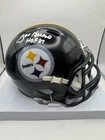 Joe Greene Pittsburgh Steelers Signed Mini Helmet Beckett Authenticated (BAS)