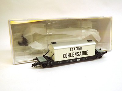 Brawa 47907 Epoche II DRG Brunnenwagen mit Ladung ''Kohlensaure'' (Maßstab HO) Originalverpackt