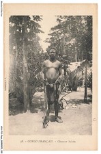 AYAP13-1000-CONGO - CONGO FRANCÉS - Cazador Bakota