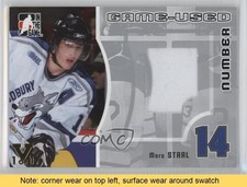 2005 ITG Heroes and Prospects Game-Used Number 1/1 Marc Staal #GUN-52 READ 1r5