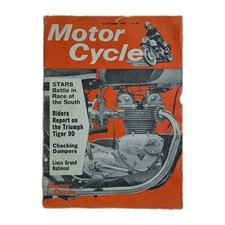 Motor Cycle - Vintage Motorcycle Magazine Vol.117 No.3304 October 13, 1966