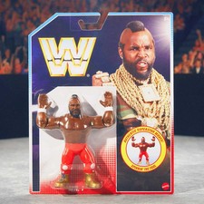 WWE WWF Mr. T Mattel Retro Action Figure Factory Sealed Pro Wrestling