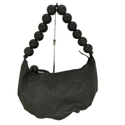 Kawa-Kawa (Kawakawa) Moon bag o-Dama Beads Women's Used BAZZ-0