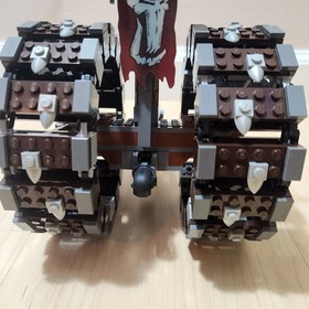 Lego Troll Battle Wheel 7041 Castle Fantasy Era 100% Complete Crown Knights Set