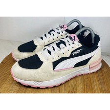 PUMA Future Rider 381987-09 Black/pink/ Beige /white Sneakers Size 7C