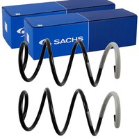 2X Sachs Fahrwerksfedern Vorne Passend FÜR Dacia Sandero Links+Rechts