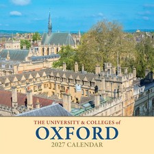 Oxford Colleges Deluxe Calendar 2027, Wall Calendars, Month To View, Gift