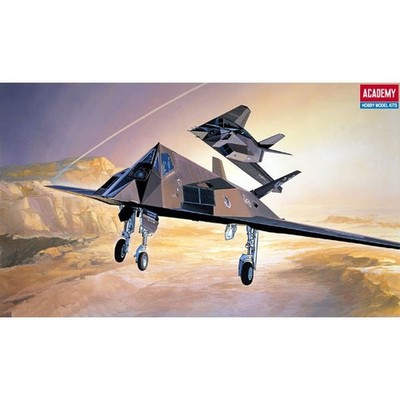 Academy 12475 Lockheed F-117A Nighthawk 1/144 Scale Plastic Model Kit