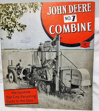 1939 John Deere No. 7 Combine Sales Catalog