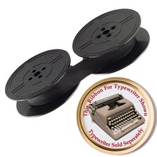 New Black Ink Ribbon for a Royal Heritage Typewriter Has Eyelets