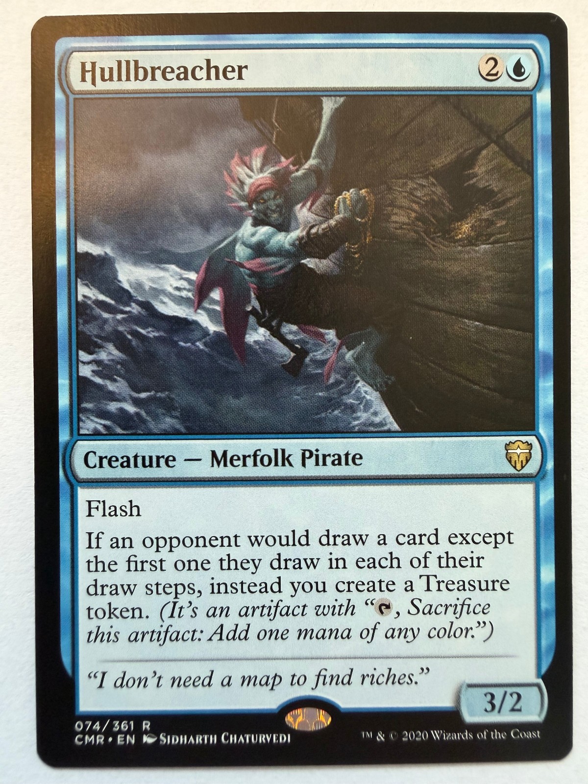Hullbreacher - Commander Legends - EN [CMR - 74] - NM TCG MTG