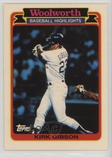 1989 Topps Woolworth Baseball Highlights Box Set Kirk Gibson #24 l5x
