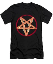 Mozzarella Stick Pentagram T-Shirt