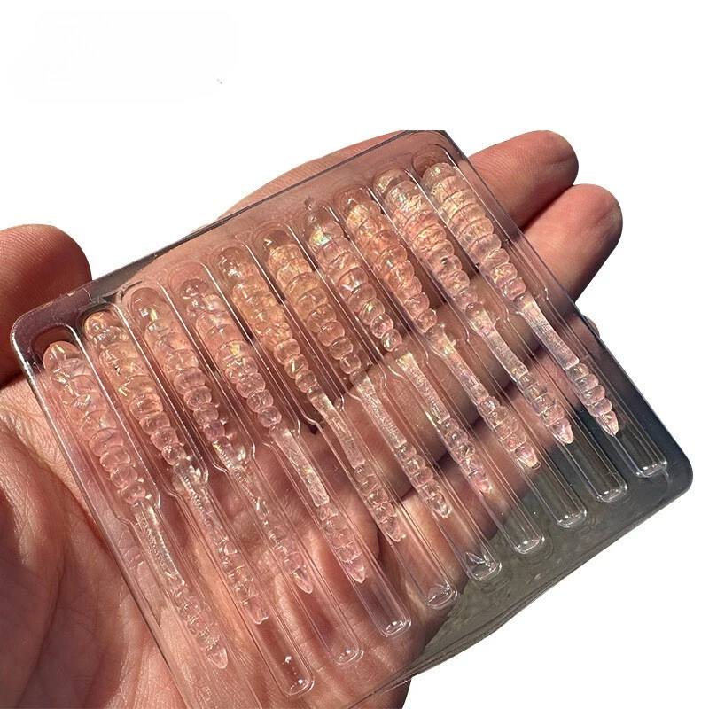 50 Stück Wobbler Soft Angelköder Wurmköder 48 mm / 0,5 g Angelgerät... - Bild 2 von 4