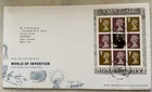 GB QEII 2007 World Of Invention Prestige Pane RM FDC Tallents House Letter SHS