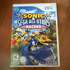 SEGA Sonic & Sega All-Stars Racing Nintendo Wii Complete Manual Multiplayer E10+