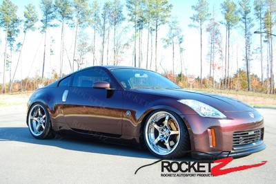 06-09 ONLY 350z Vader Style Front Lip VQ35 Z33 FRP JDM USA CANADA
