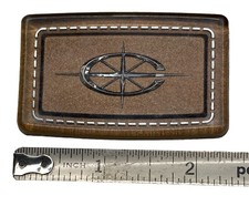 Vintage Toyota Corona Emblem Badge Plastic