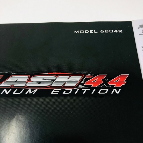 Traxxas Slash 4x4 Edición Platino Modelo 6804R Guía de Inicio Rápido Paquete Manual Nuevo - Imagen 8 de 12