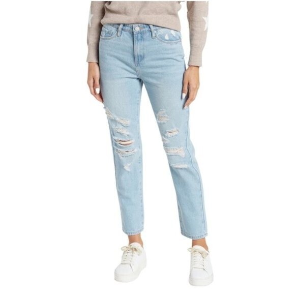 Straight Leg Light Wash New 32